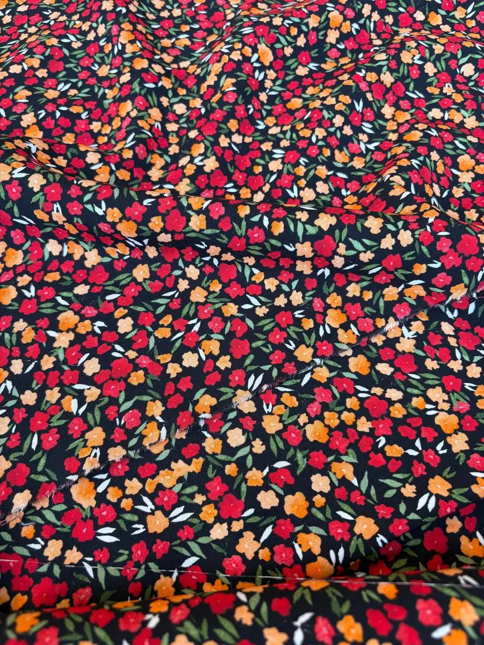 Viscosa Provenzale Fiore Tunisi - WorldTessuti