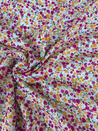 Viscosa Provenzale Fiore Ginevra - WorldTessuti