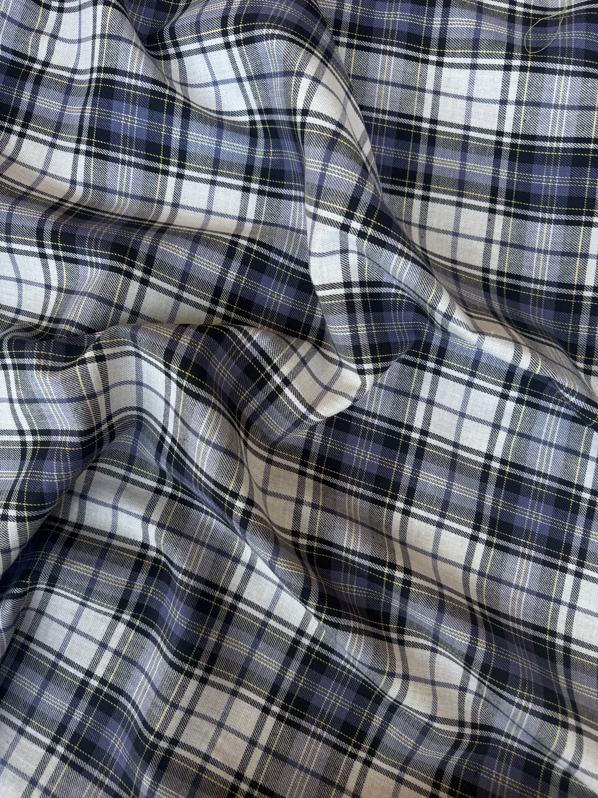 Tartan Scozzese Lanetta Quadro Lilla