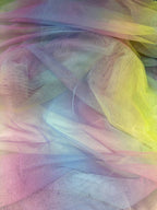 Tulle Arcobaleno Multicolor - WorldTessuti