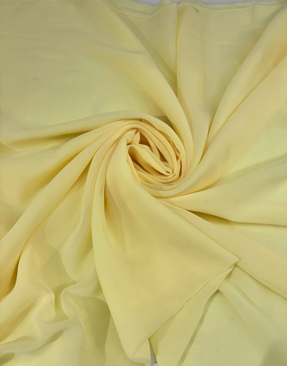 Georgette Giallo Paglierino