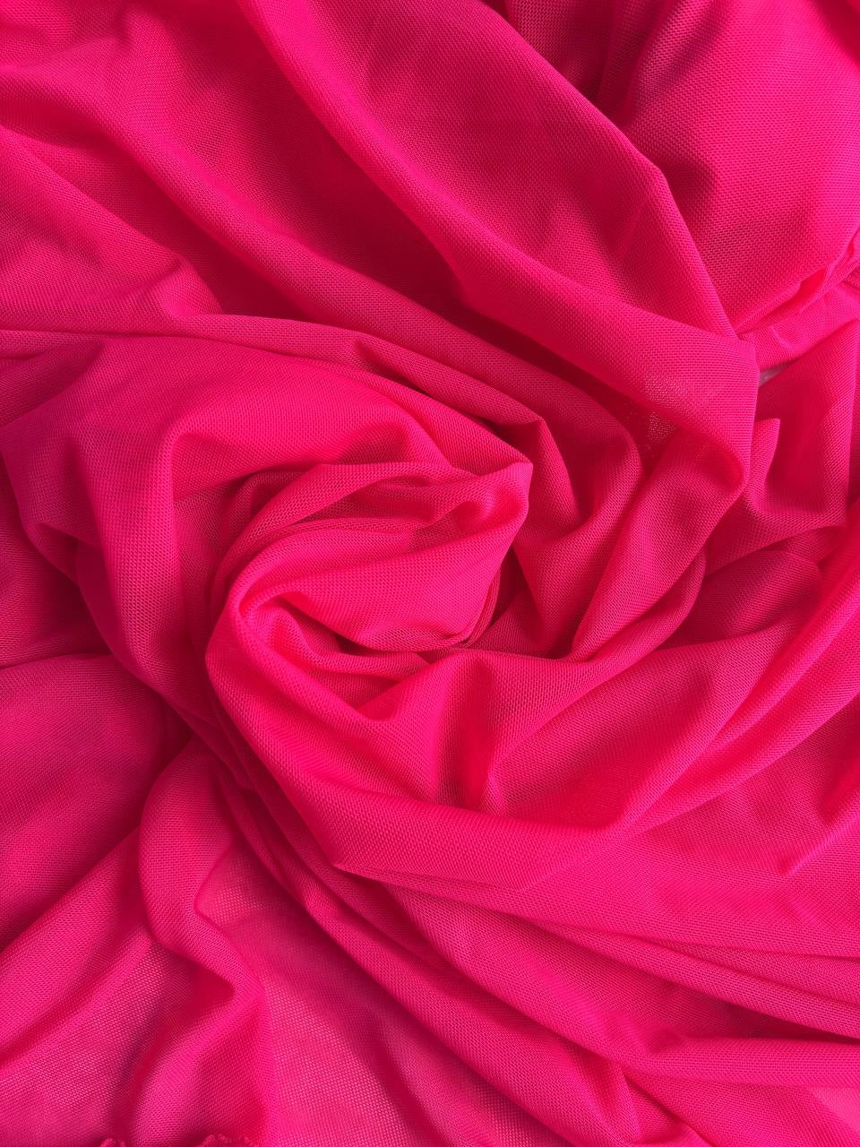 Rete (tullè) Bielastico Fucsia Summer