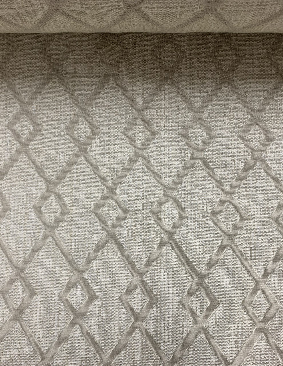 Tappezzeria Doppio Canapone Geometrica Panna - WorldTessuti