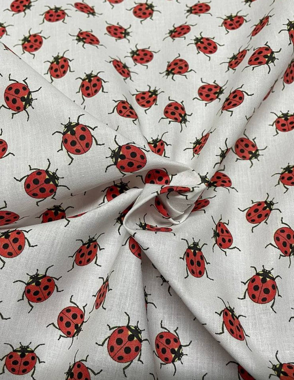 Tessuto Cotone Coccinella 150H