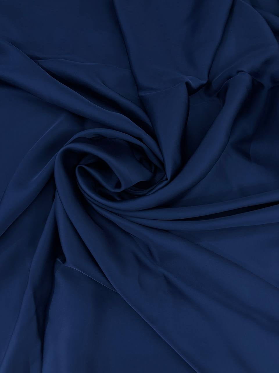 Satin Di Viscosa BLU SCURO SOTTOPREZZO