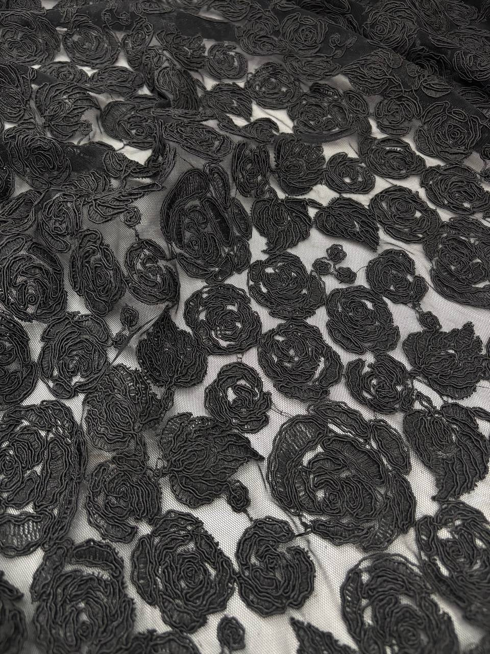 Scampolo Pizzo Ricamato Floreale 1,80X1,40