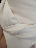 Tessuto Tappezzeria Panama 340 AVORIO Tinta Unita SOTTOPREZZO - WorldTessuti