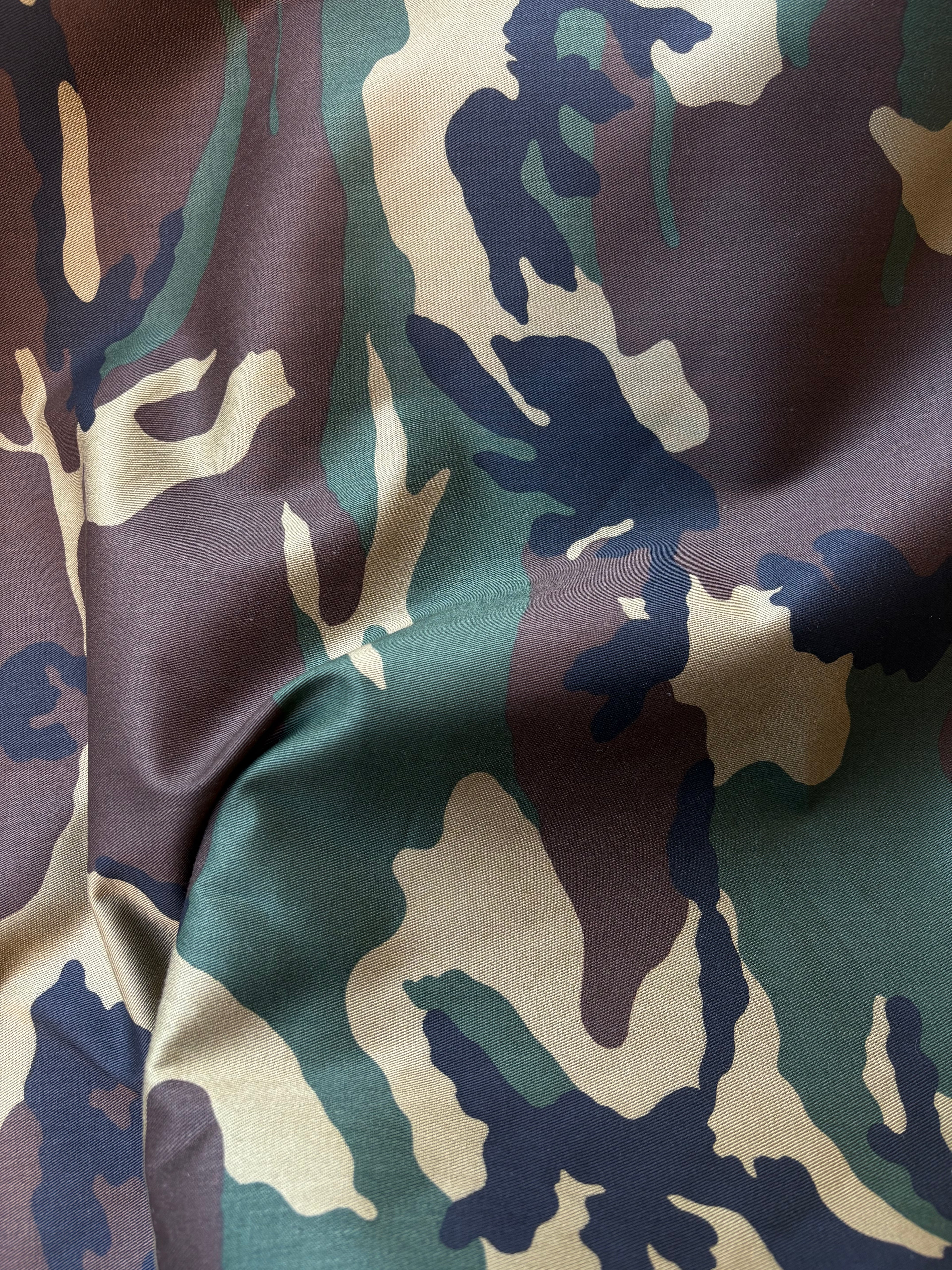 Tessuto Gambardina Militare Mimetica