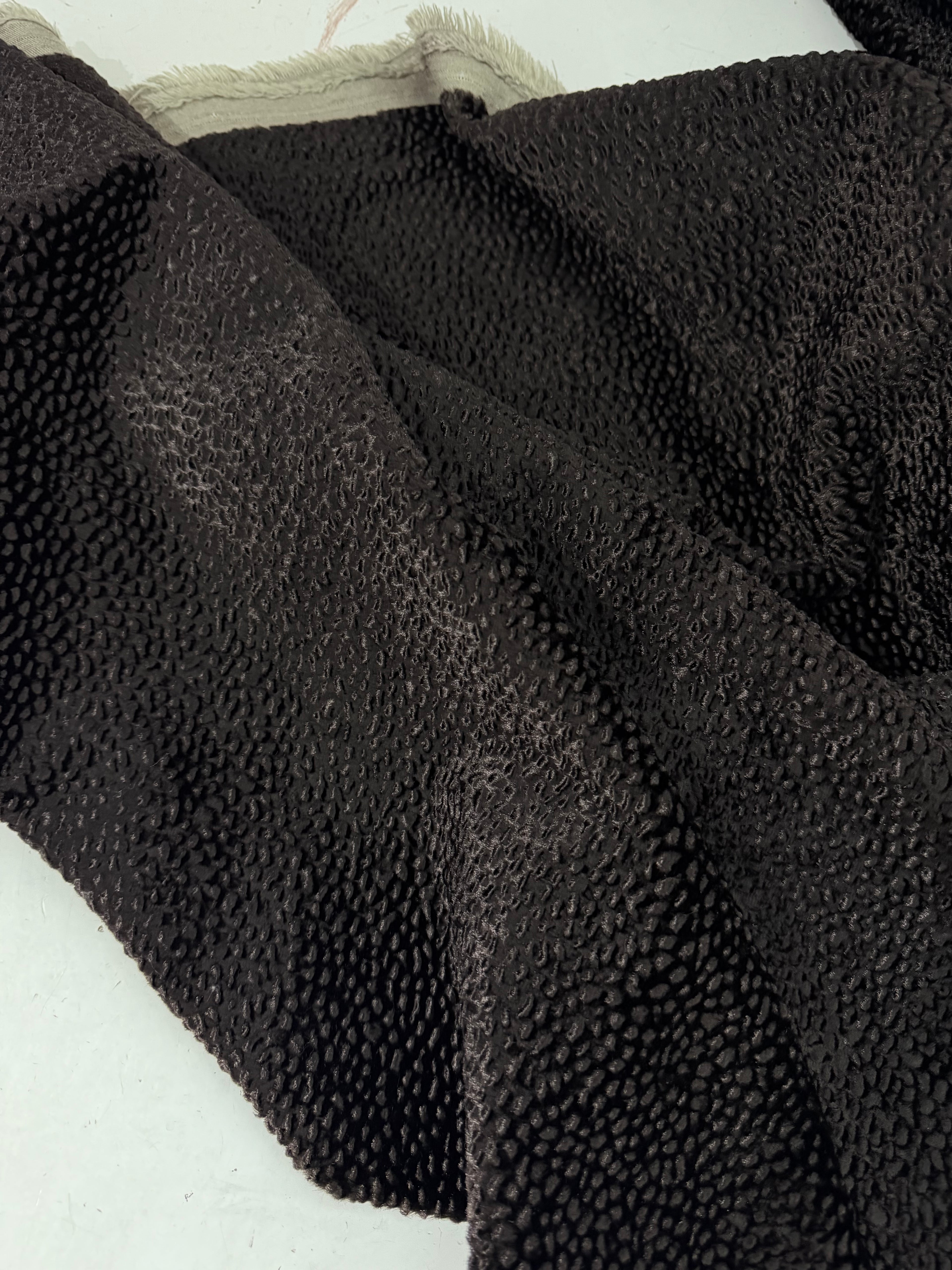 Scampolo Astrakan marrone testa di moro 3,00x1,50 (SOTTOPREZZO)