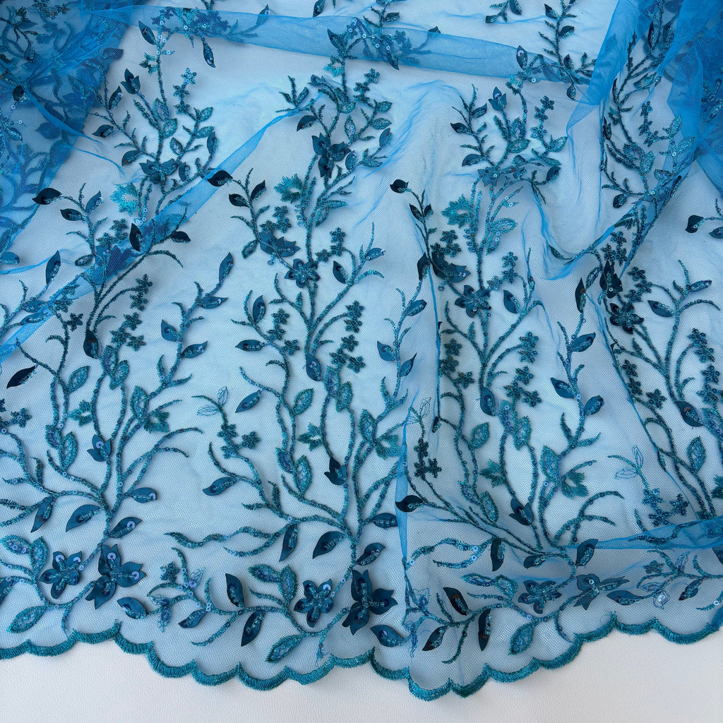 Pizzo Cerimonia Ramace Turchese