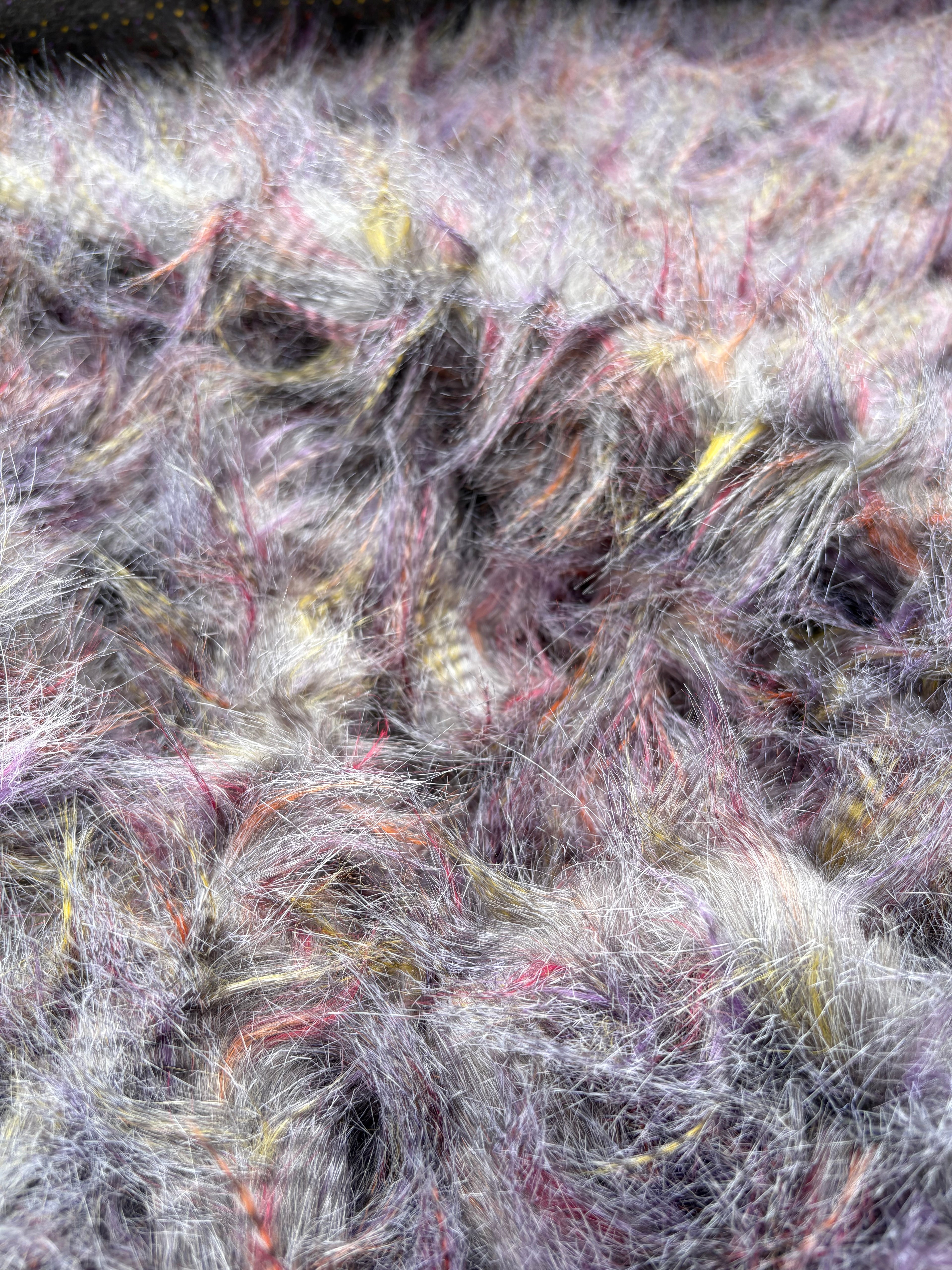 Pelliccia Ecologica Pelo lungo Multicolor