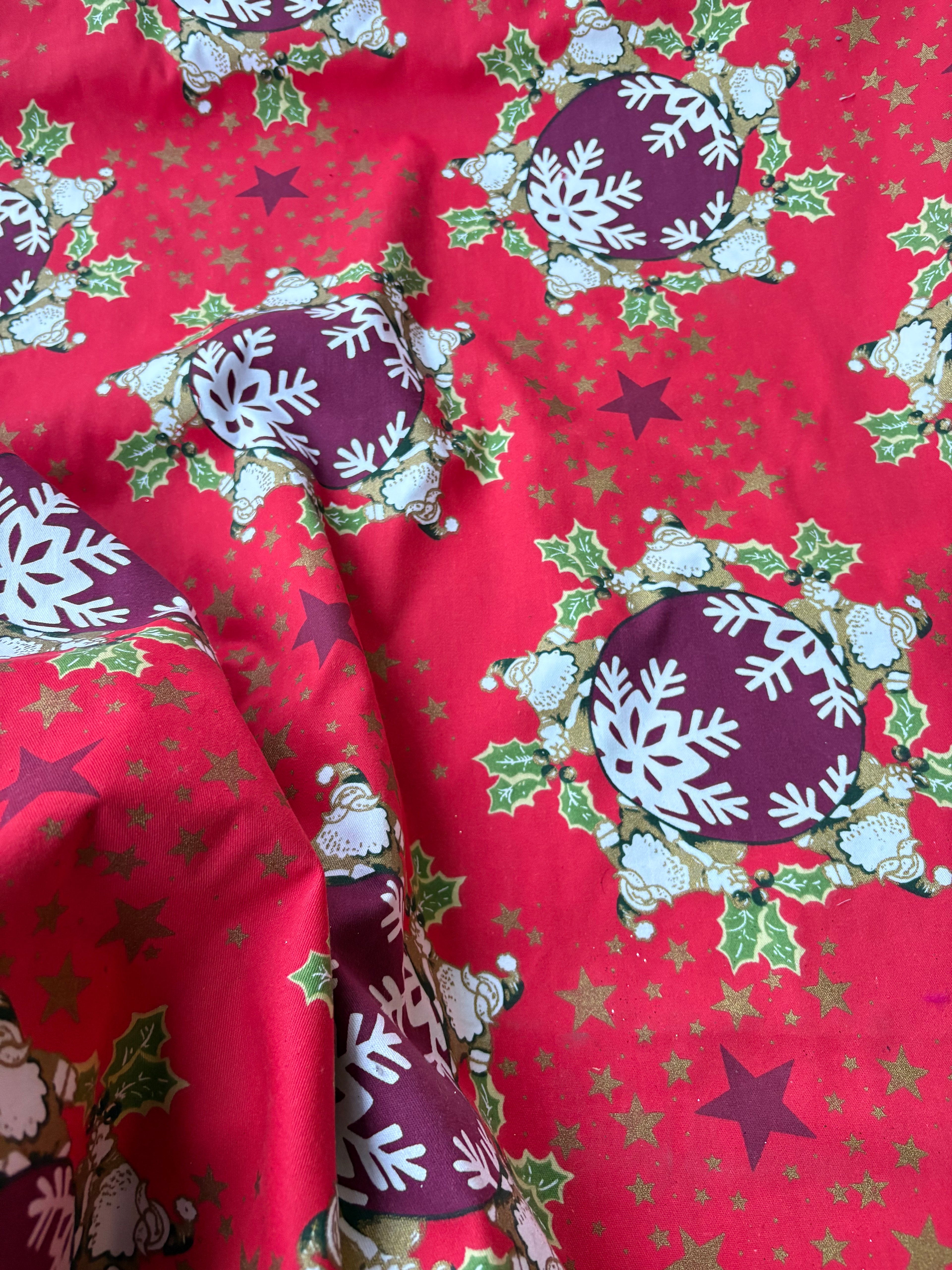 Rasatello cotone natalizio promo