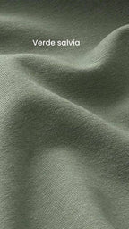 Tessuto Felpa PANTAREI Cotone Garzata Elastica