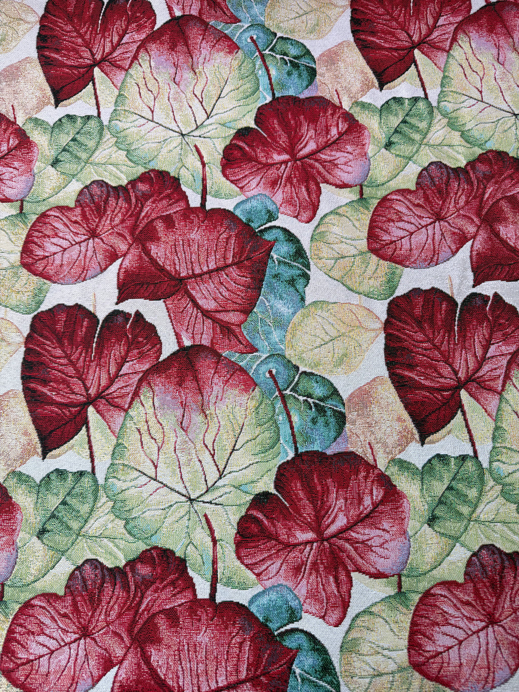 GOBELIN Foglia profondo rosso