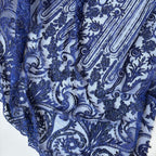 Pizzo Cerimonia floreale imperiale blu