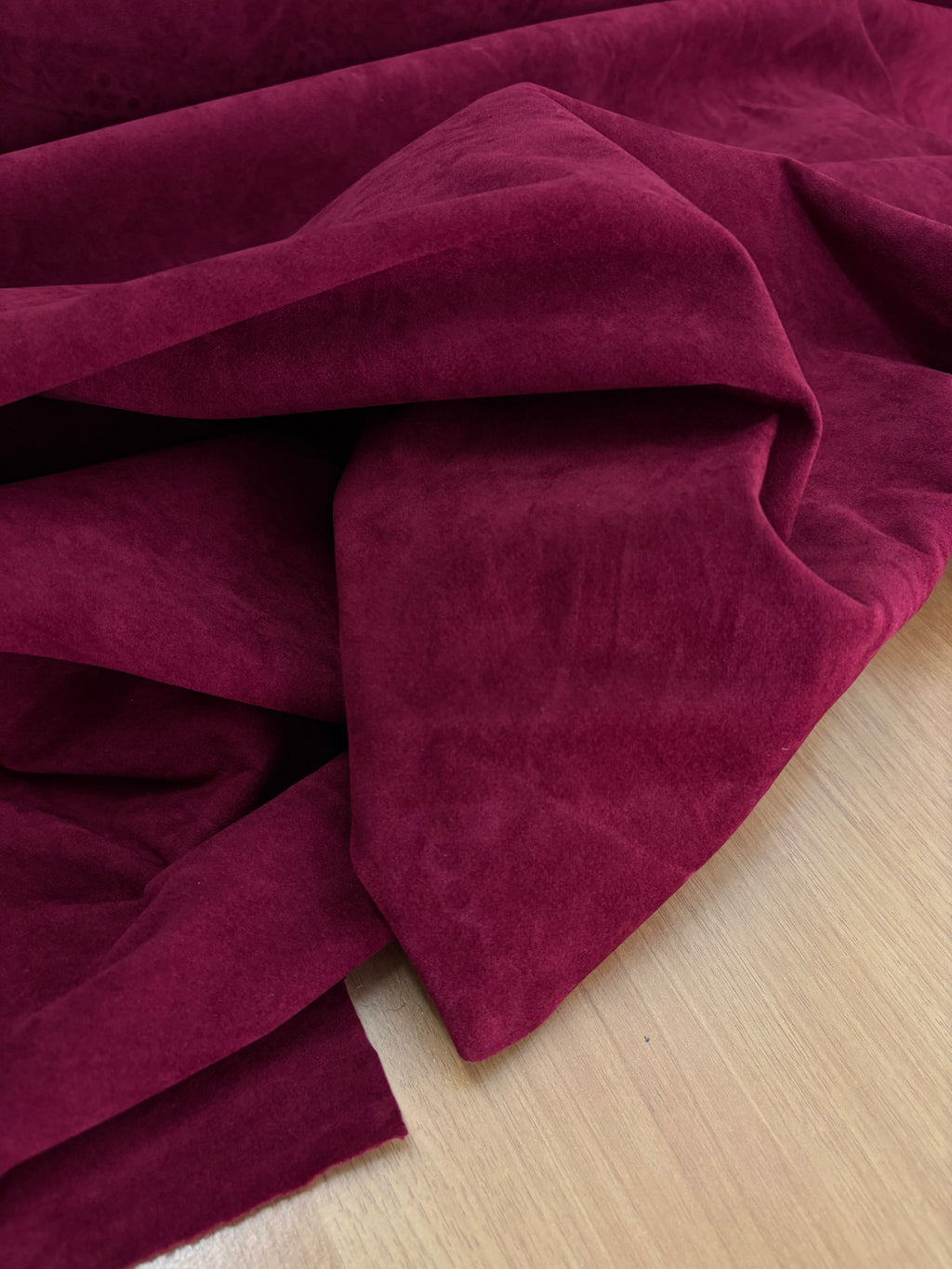 Bordeaux Velluto Double Face Doppiafaccia - WorldTessuti