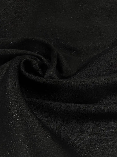 Broccato Glitter Boreale Nero