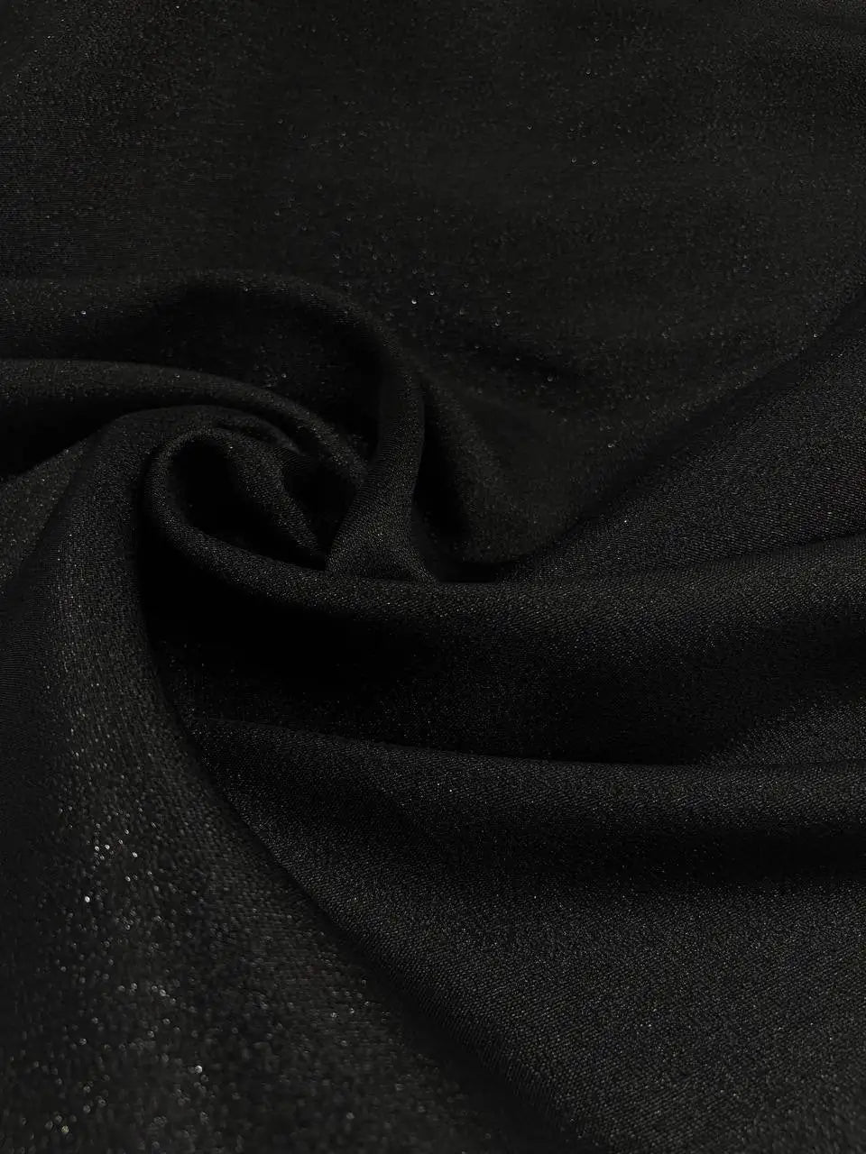 Broccato Glitter Boreale Nero