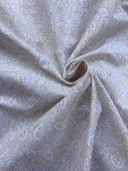 Percalle Cotone Fantasia Cashmere Beige