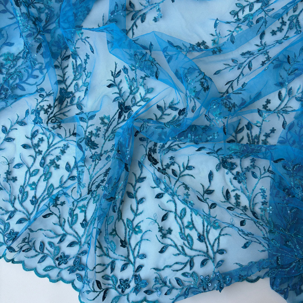 Pizzo Cerimonia Ramace Turchese