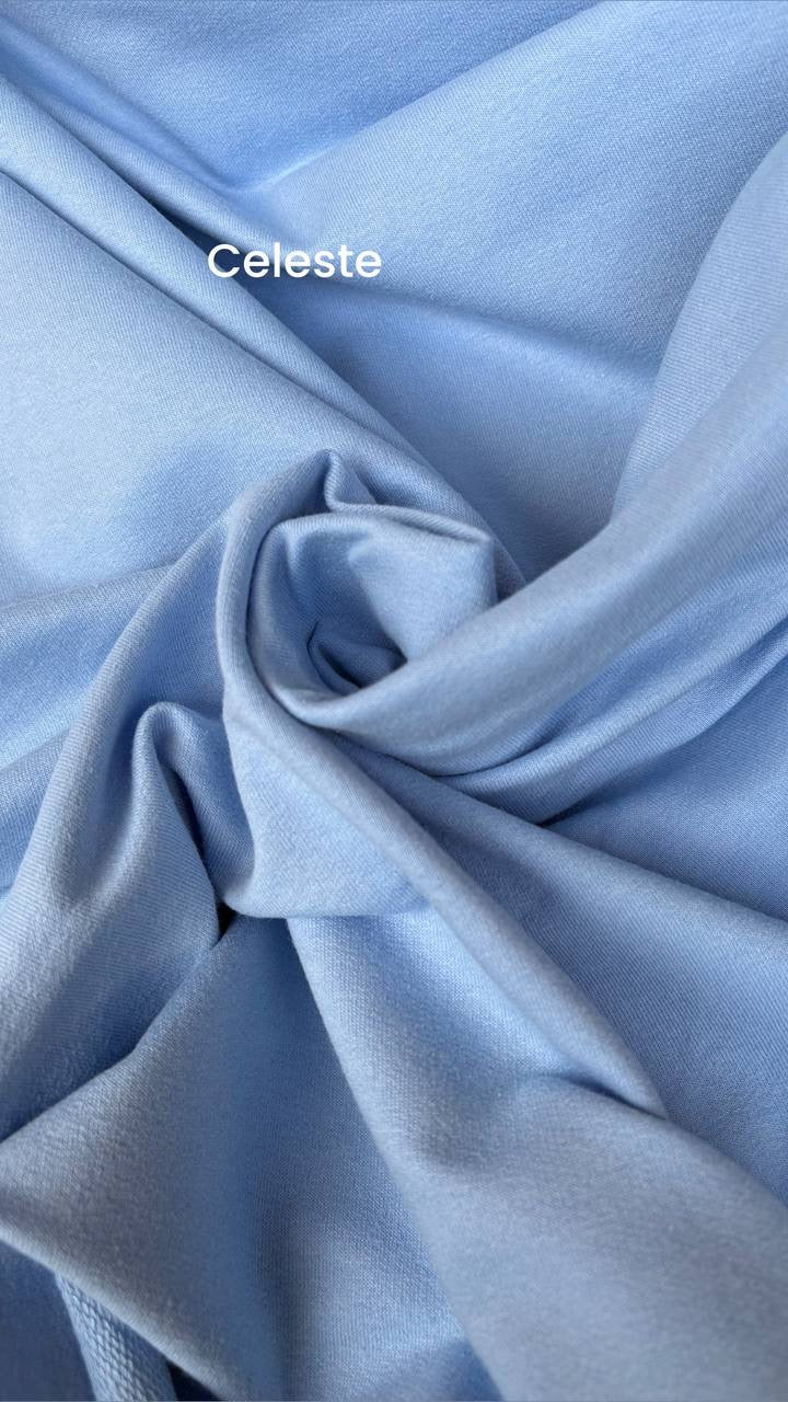 Tessuto Felpa PANTAREI Cotone Garzata Elastica