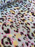 Chiffon Maculato Multicolor Glitter