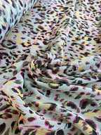 Chiffon Maculato Multicolor Glitter