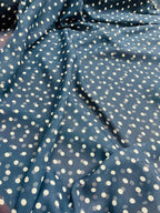 Chiffon Pois Blu