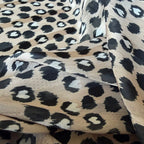 Chiffon maculato Glitter