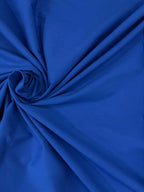Cotone ALBA Popeline Elastico Blu Royal