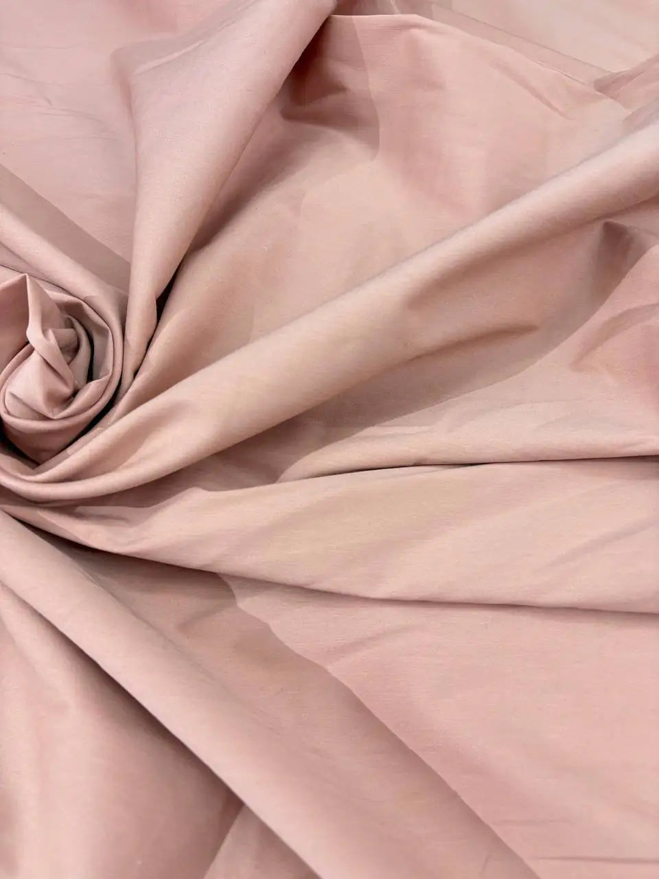 Cotone ALBA Popeline Elastico Rosa Cipria