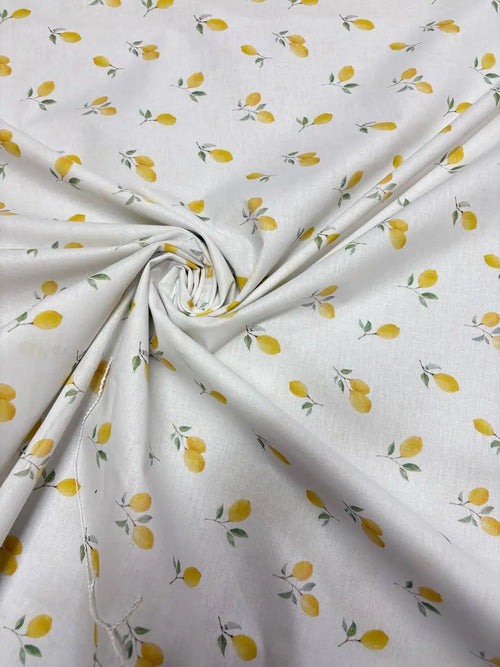 Cotone Percalle Limoni