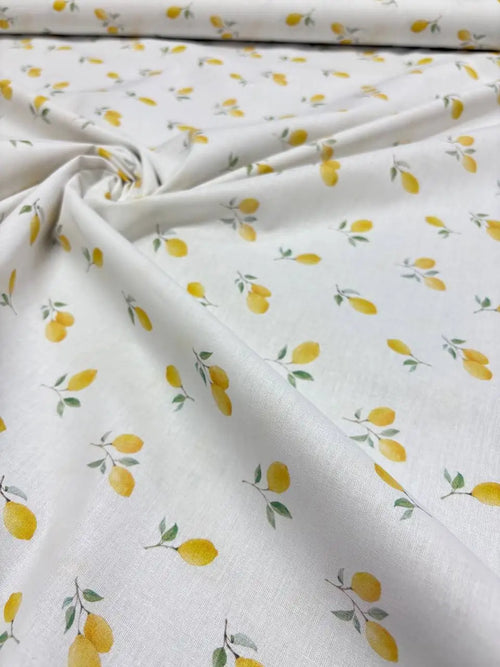 Cotone Percalle Limoni