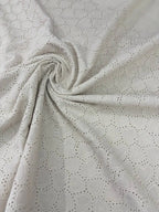 Cotone Pizzo San Gallo Cuori