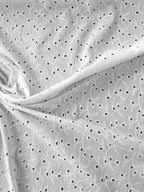 Cotone Pizzo San Gallo Ricamato Costiera 0,5 m / Atrani