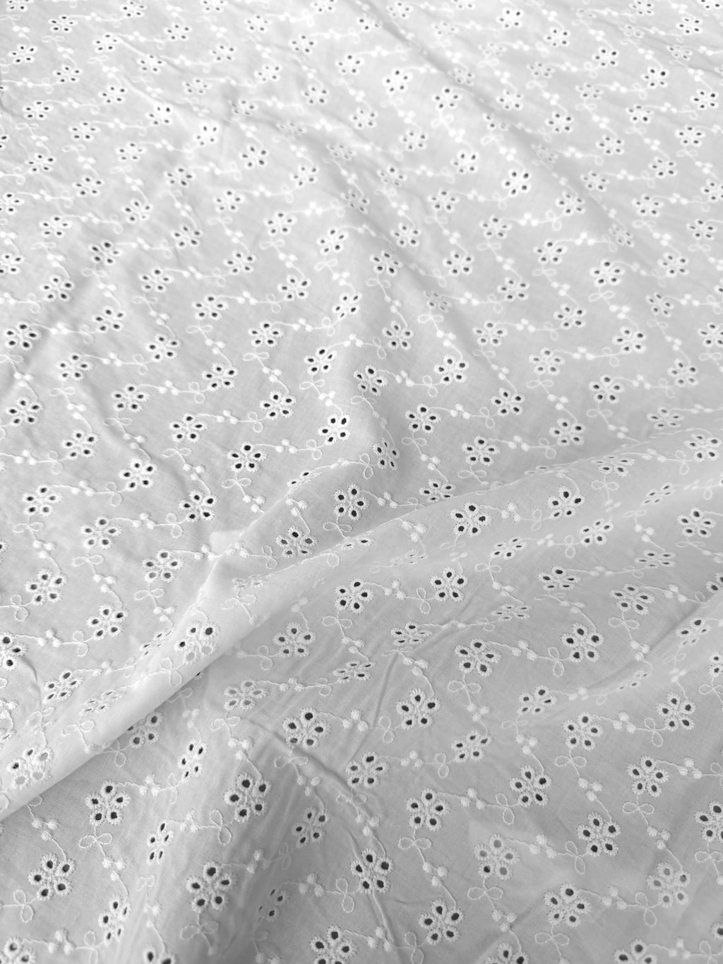 Cotone Pizzo San Gallo Ricamato Costiera 0,5 m / Sorrento