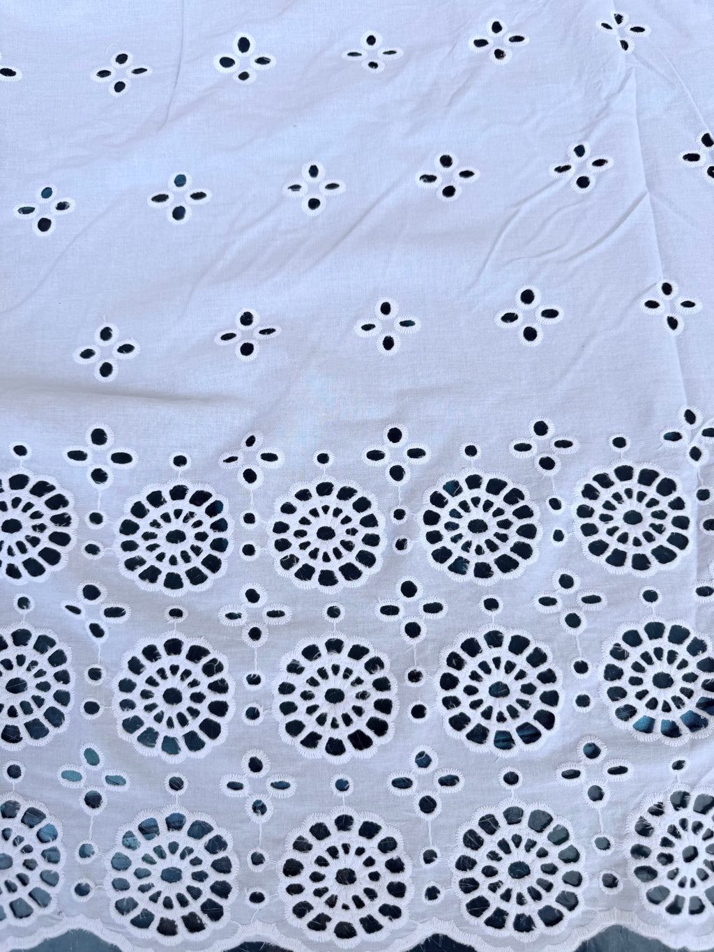Cotone Pizzo San Gallo Ricamato Venezia