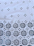 Cotone Pizzo San Gallo Ricamato Venezia