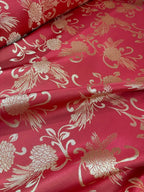 Damascato Rosso Glitter Variante 1