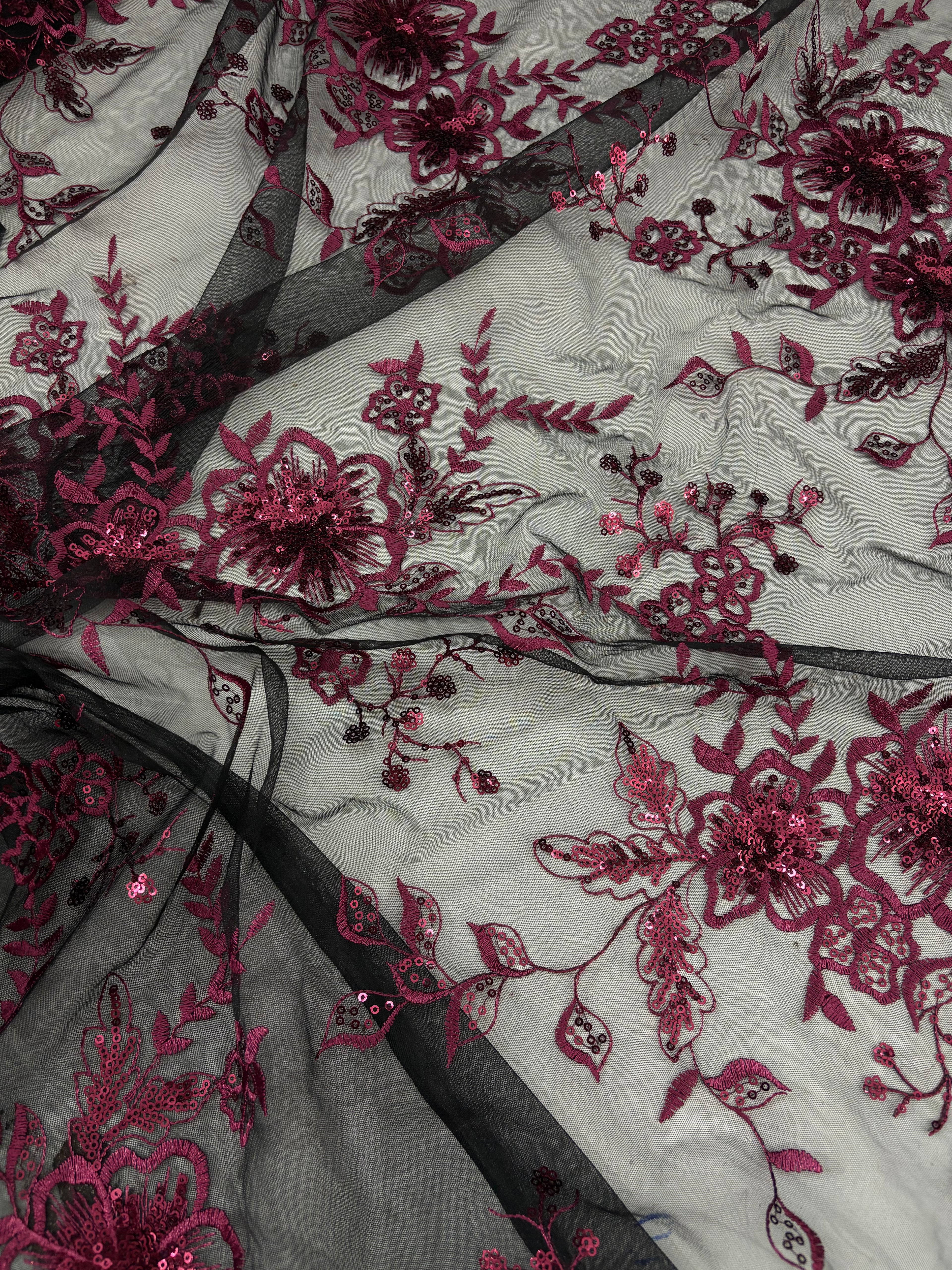 Tulle Floreale Oasi
