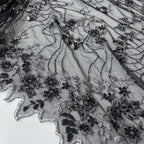 Pizzo  Cerimonia floreale Luxury nero