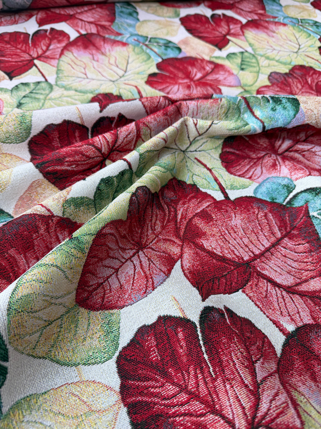 GOBELIN Foglia profondo rosso