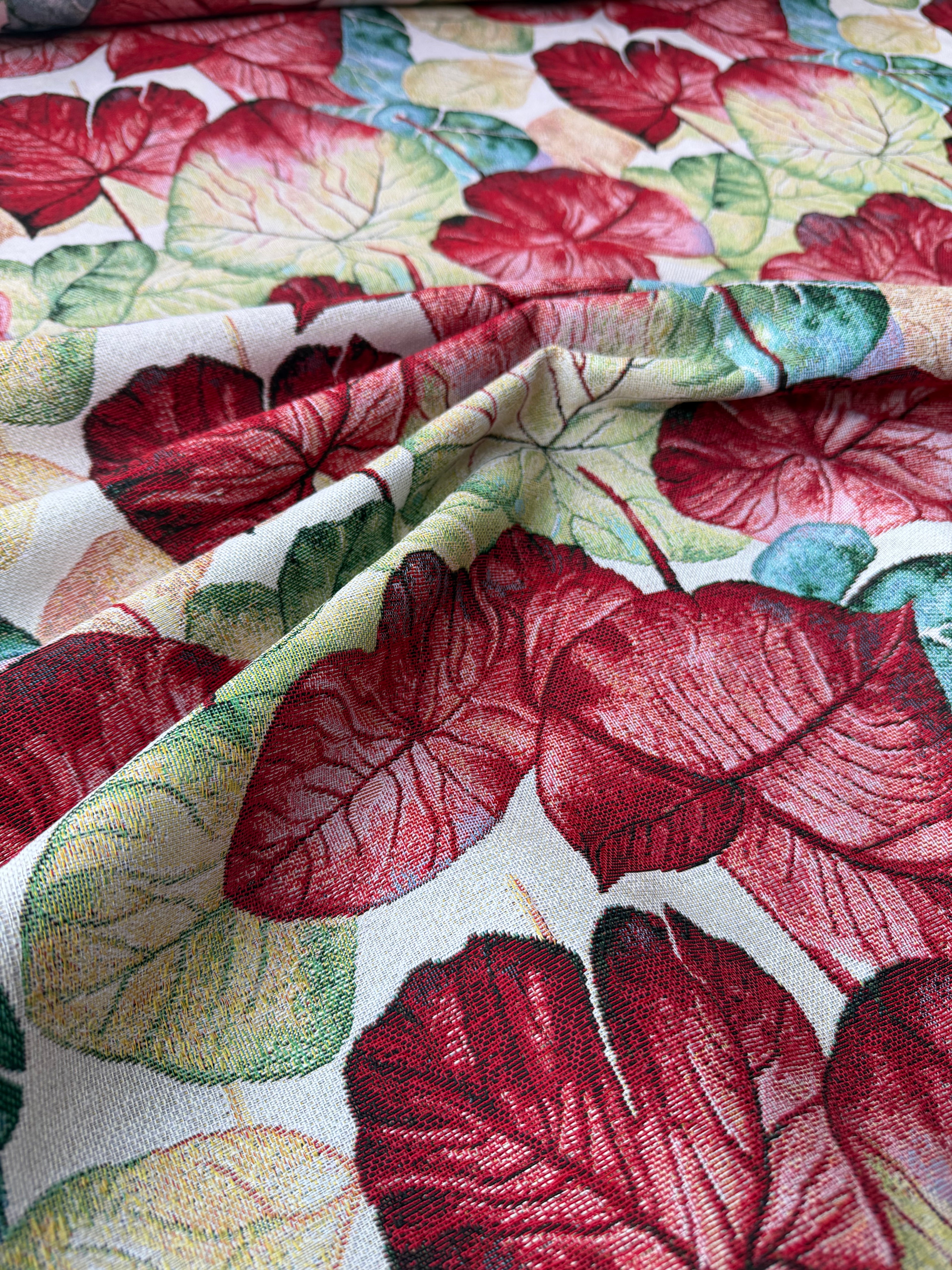 GOBELIN Foglia profondo rosso