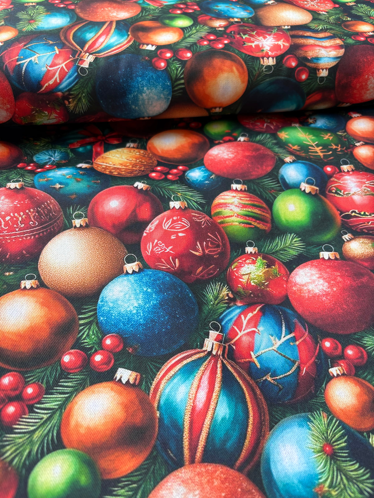 Panama Cotone Palline Natalizio Multicolor