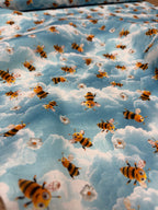 Tessuto Puro Cotone Stampa Digitale 3D