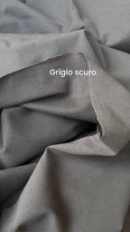 Tessuto Felpa PANTAREI Cotone Garzata Elastica