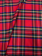 Tartan Scozzese Lanetta Quadro Rosso classic SOTTOPREZZO