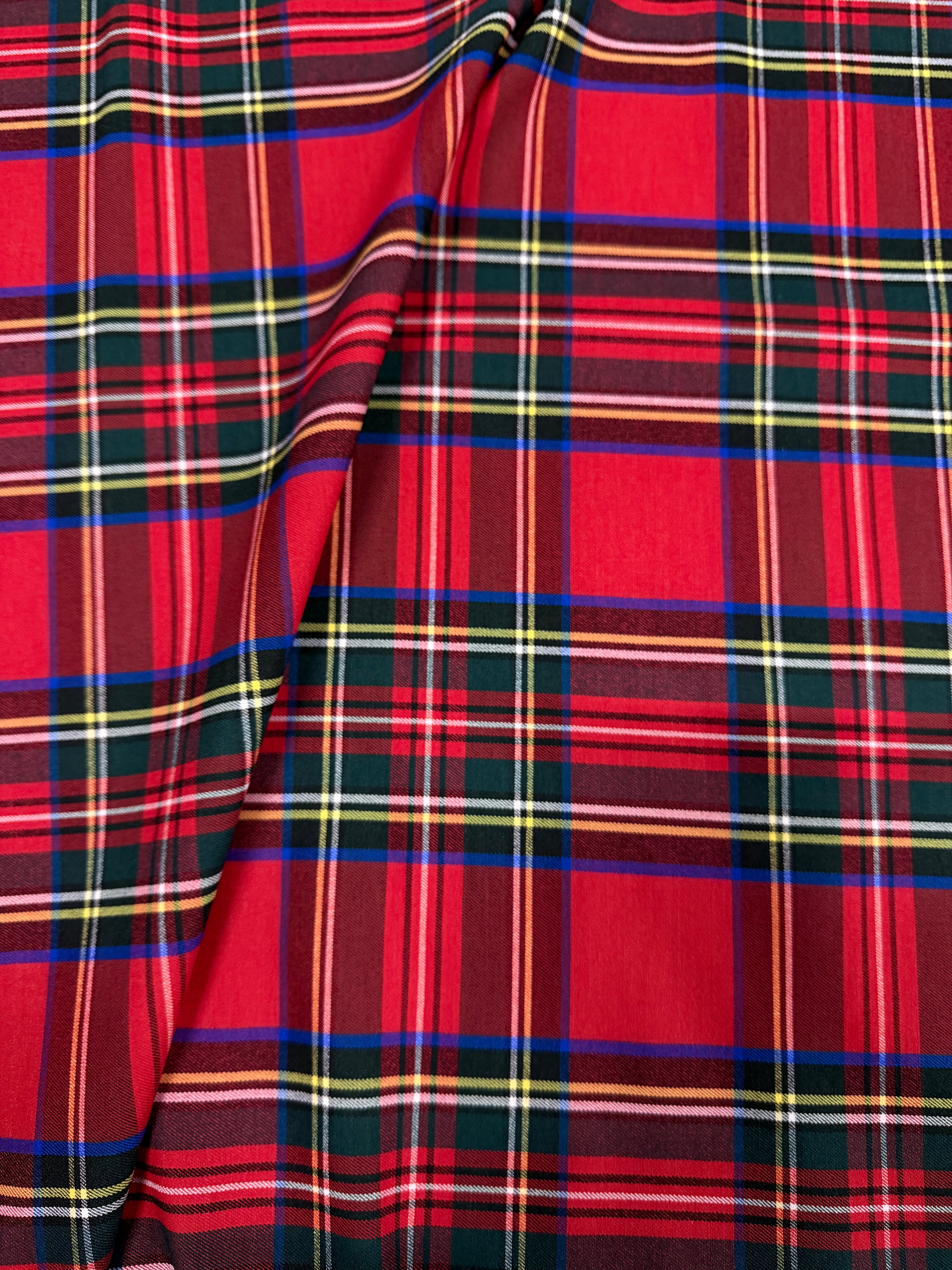 Tartan Scozzese Lanetta Quadro Rosso classic SOTTOPREZZO