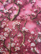 Tessuto misto lino Japan Vibes
