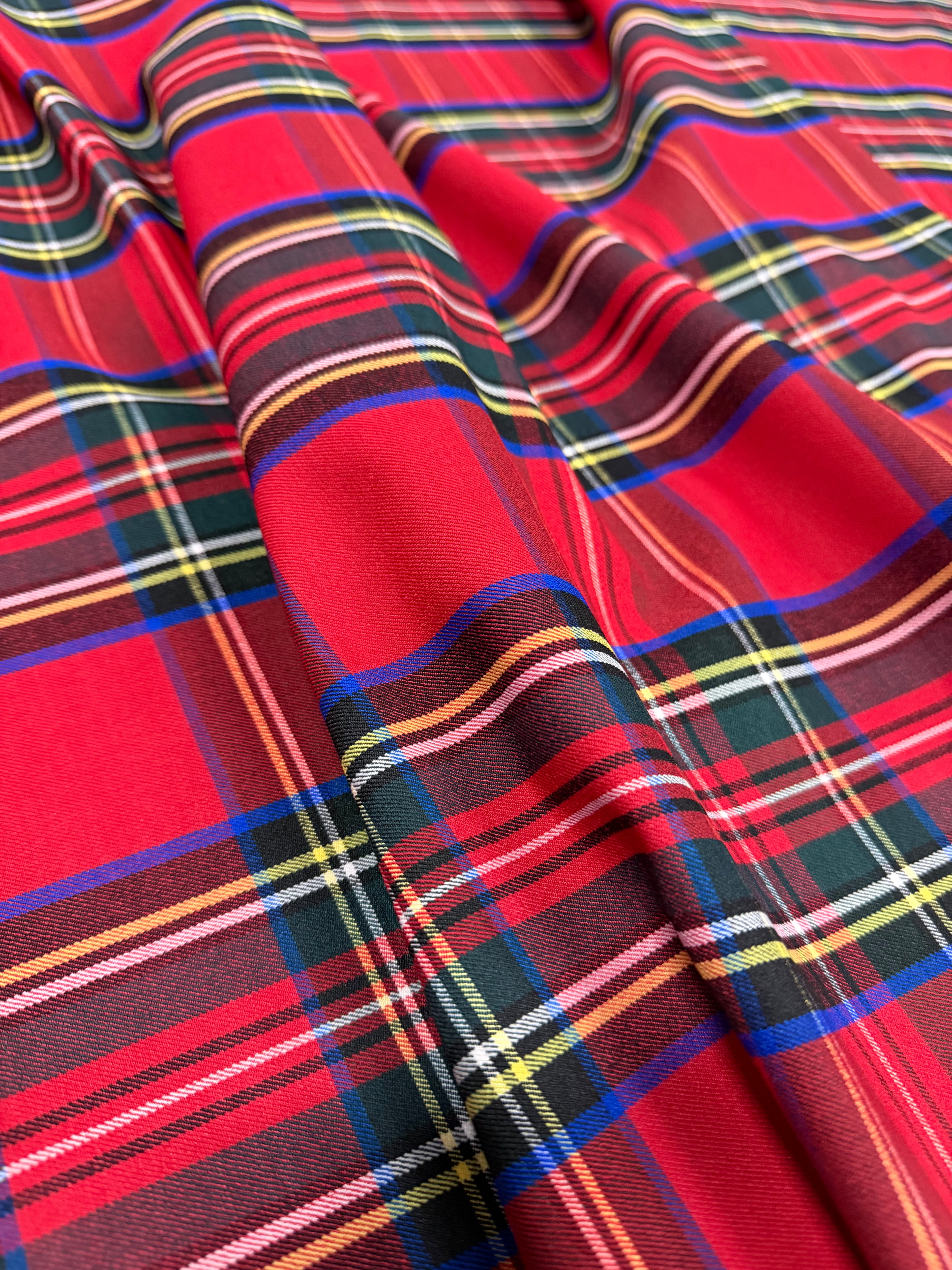 Tartan Scozzese Lanetta Quadro Rosso classic SOTTOPREZZO